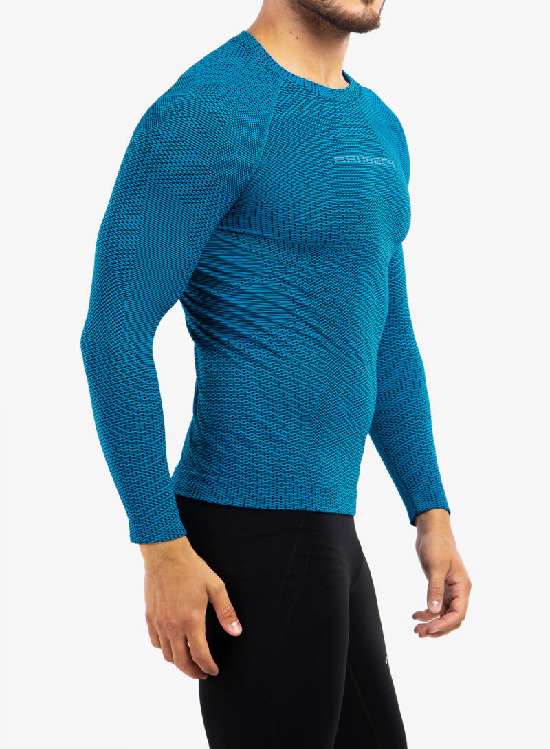 Cumpăra Bluza de corp Brubeck 3D Run PRO LS Shirt - blue