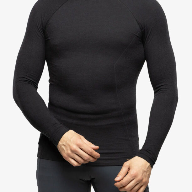 Bluza de corp Brubeck Active Wool L/S Shirt - graphite