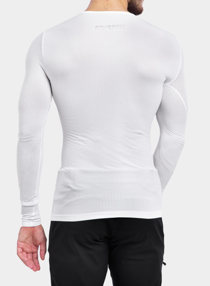 Bluza de corp Brubeck Base Layer L/S Shirt - white preţ