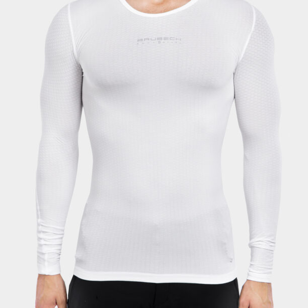 Bluza de corp Brubeck Base Layer L/S Shirt - white