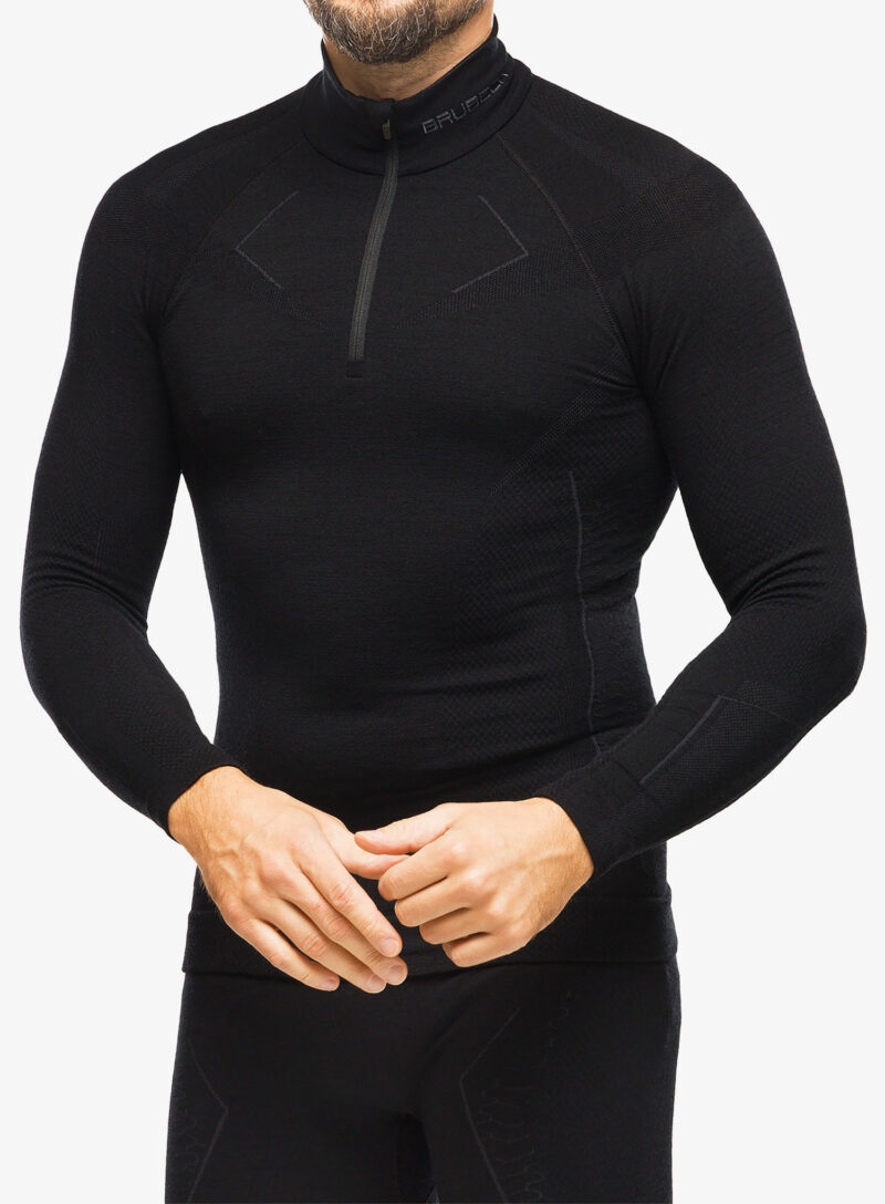 Bluza de corp Brubeck Extreme Merino - black preţ