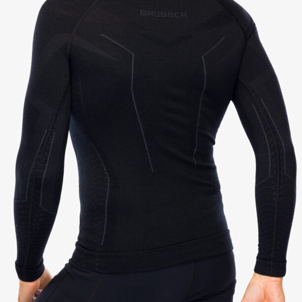 Bluza de corp Brubeck Extreme Merino - black/black preţ