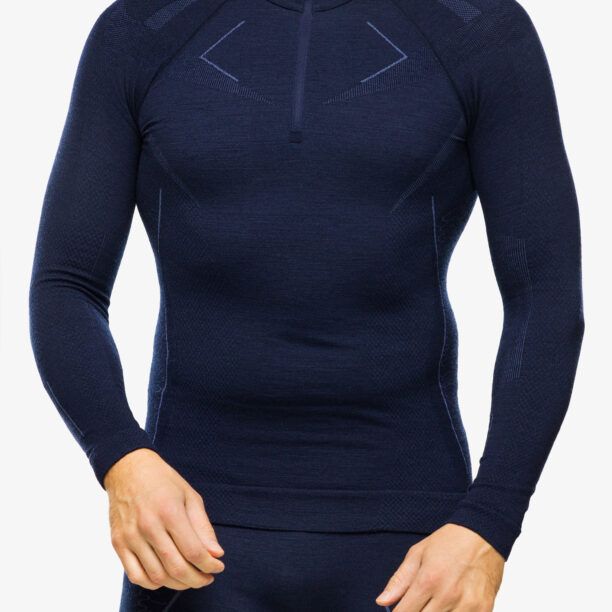 Bluza de corp Brubeck Extreme Merino - navy blue