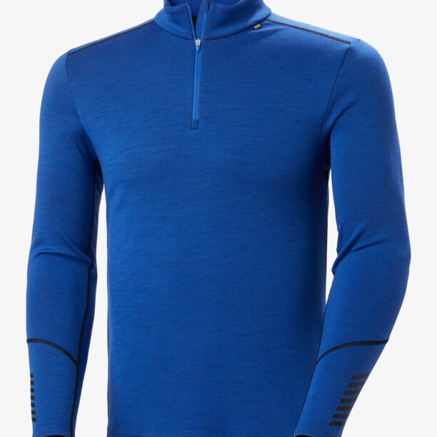 Original Bluza de corp Helly Hansen LIFA Merino Midweight 1/2 Zip - cobalt 2.0