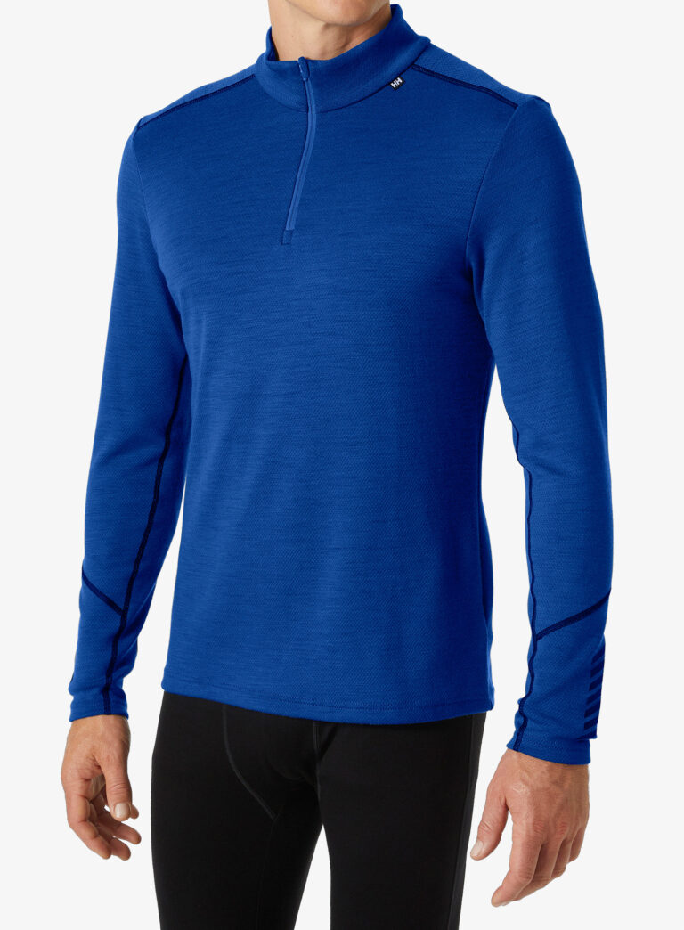 Bluza de corp Helly Hansen LIFA Merino Midweight 1/2 Zip - cobalt 2.0