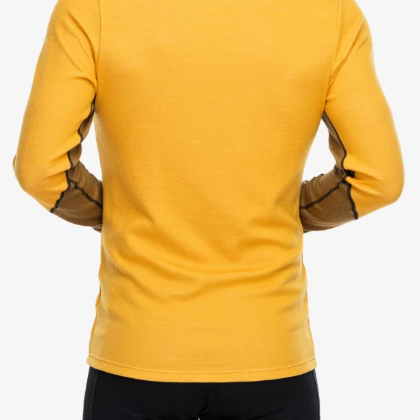 Bluza de corp Helly Hansen LIFA Merino Midweight Crew - golden glow