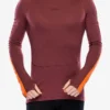 Bluza de corp Icebreaker 200 ZoneKnit LS Crewe - port/blaze/cb