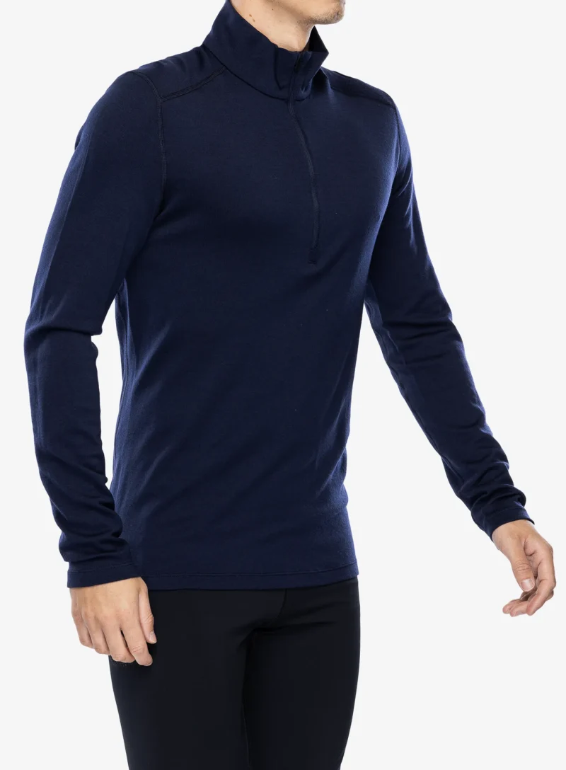 Cumpăra Bluza de corp Icebreaker 260 Tech L/S Half Zip - midnight navy