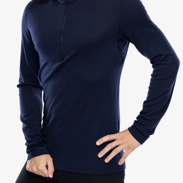 Preţ Bluza de corp Icebreaker 260 Tech L/S Half Zip - midnight navy