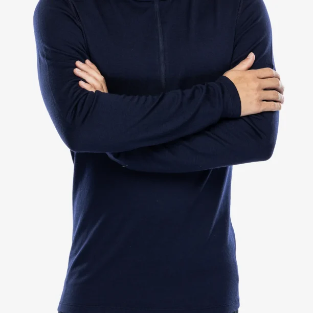 Bluza de corp Icebreaker 260 Tech L/S Half Zip - midnight navy