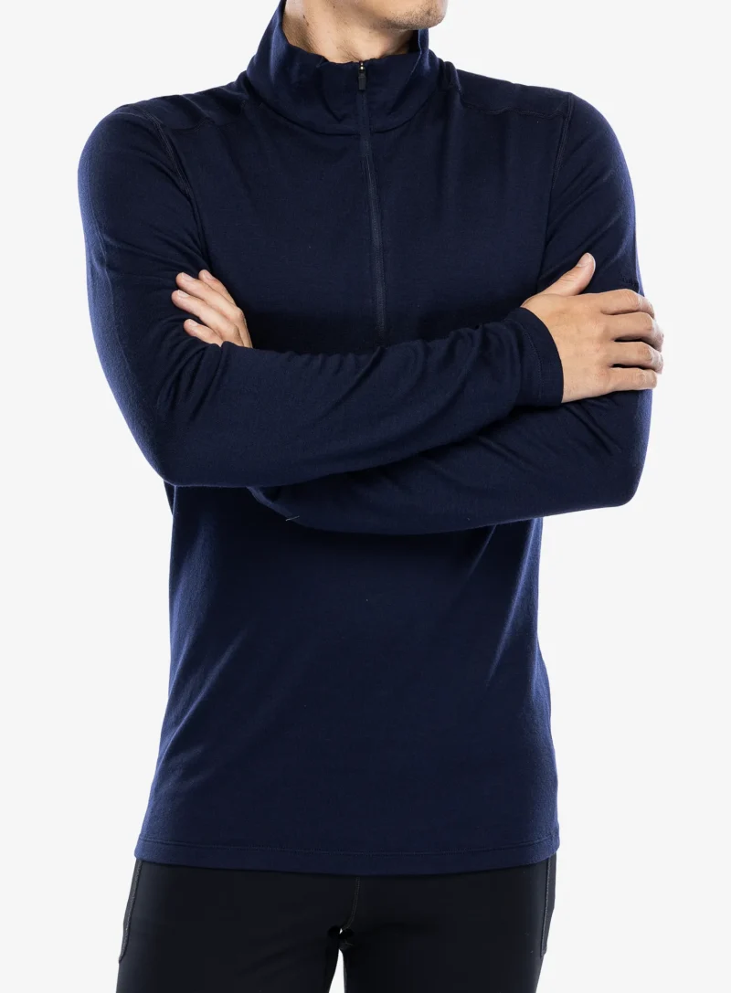 Bluza de corp Icebreaker 260 Tech L/S Half Zip - midnight navy