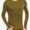 Bluza de corp Icebreaker 260 ZoneKnit LS Crewe - algae/ashen/cb