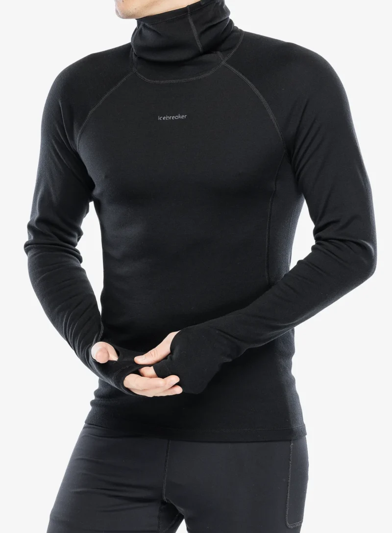 Cumpăra Bluza de corp Icebreaker 300 Merino Fine Polar LS Roll Neck - black