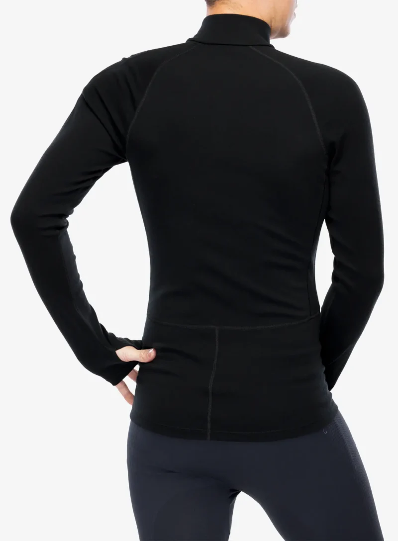 Bluza de corp Icebreaker 300 MerinoFine Polar LS Half Zip - black preţ