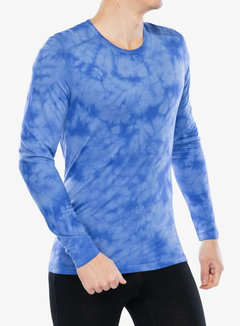 Cumpăra Bluza de corp Icebreaker Merino 200 Oasis LS Crewe Cloud Dye - baja/brilliant/cd