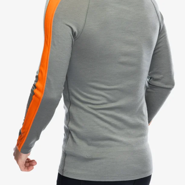 Bluza de corp Icebreaker Merino 200 Sonebula LS Crewe - galaxy/moss/blaze/cb preţ