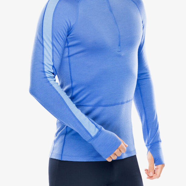 Cumpăra Bluza de corp Icebreaker Merino 200 ZoneKnit LS Half Zip - brilliant/baja/cb