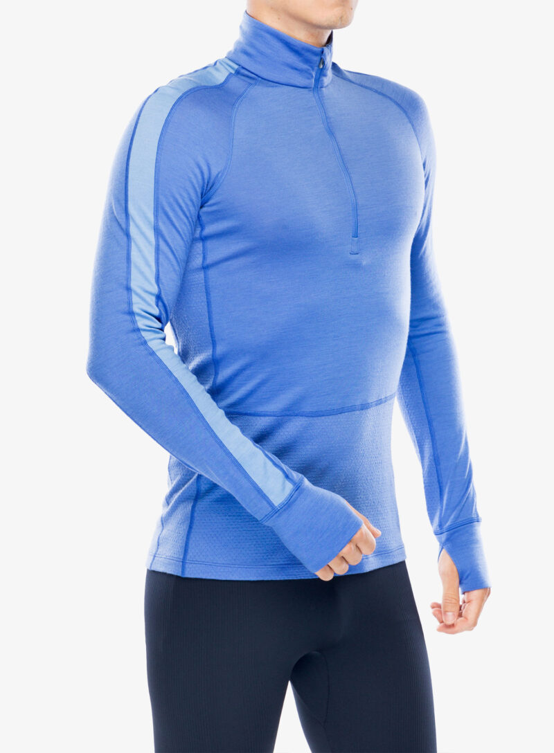 Cumpăra Bluza de corp Icebreaker Merino 200 ZoneKnit LS Half Zip - brilliant/baja/cb