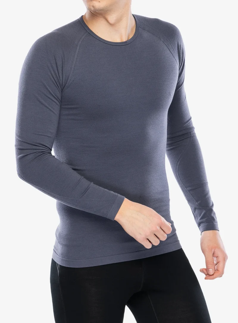 Cumpăra Bluza de corp Icebreaker Merino 260 Zoneknit Seamless LS Crewe - graphite