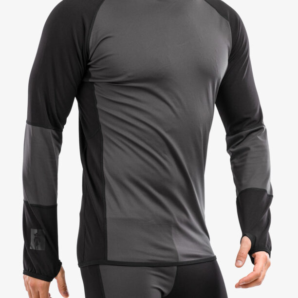 Bluza de corp Majesty Surface Base Layer Top - black/graphite