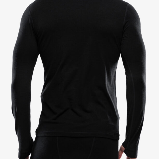 Bluza de corp Mons Royale Cascade 1/4 Zip - black preţ