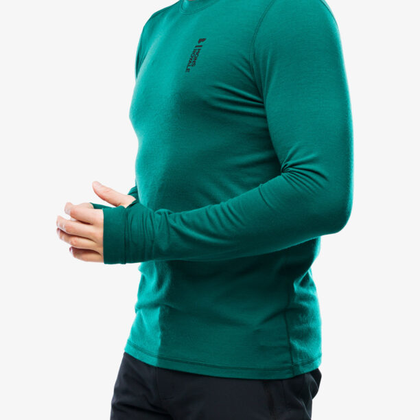 Cumpăra Bluza de corp Mons Royale Cascade Merino Flex 200 LS - evergreen