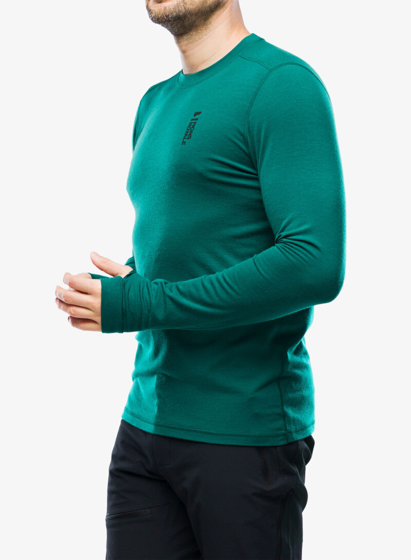 Cumpăra Bluza de corp Mons Royale Cascade Merino Flex 200 LS - evergreen