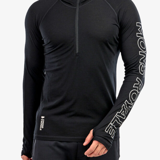 Bluza de corp Mons Royale Temple Tech Hood - black