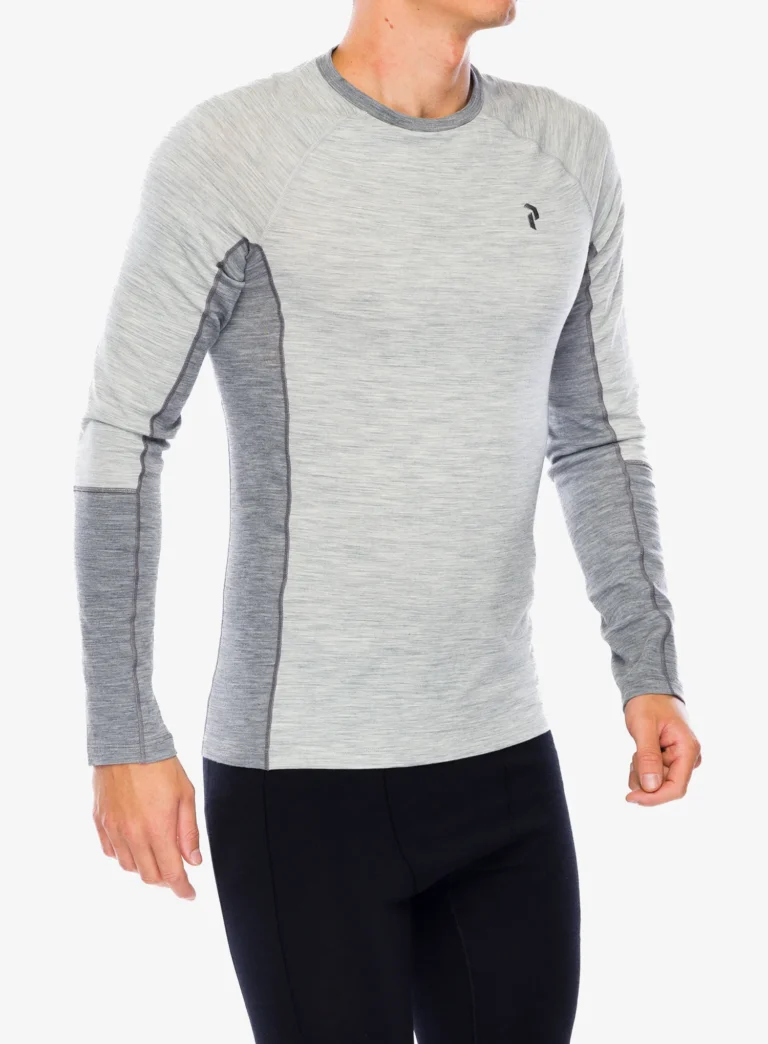 Cumpăra Bluza de corp Peak Performance Magic Crew - med grey melange