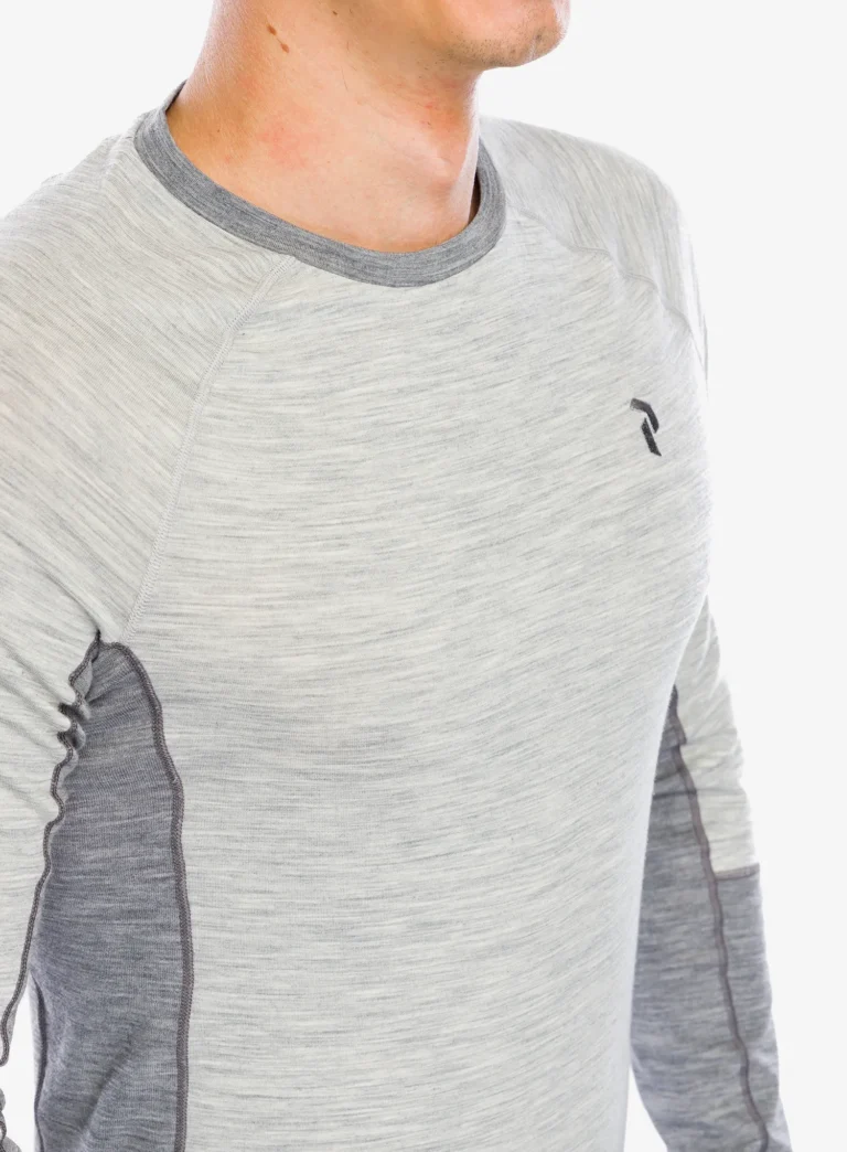 Original Bluza de corp Peak Performance Magic Crew - med grey melange