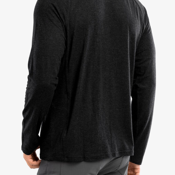 Bluza de corp Royal Robbins Venturelayer 200 LS - jet black htr preţ