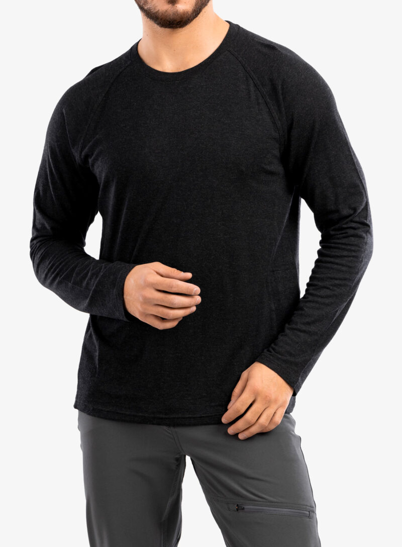 Bluza de corp Royal Robbins Venturelayer 200 LS - jet black htr