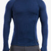 Bluza de corp Sensor Merino DF Tee L/S Hooded - deep blue