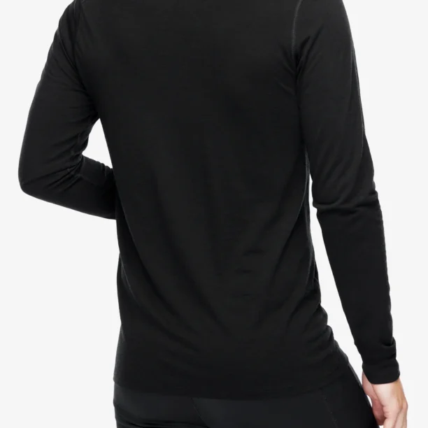 Bluza de corp Smartwool Classic All-Season Merino BL 1/4 Zip Boxed - black preţ