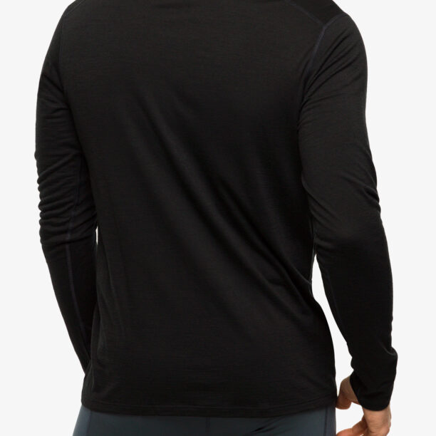 Preţ Bluza de corp Smartwool Classic Merino Base Layer 1/4 Zip Boxed - black