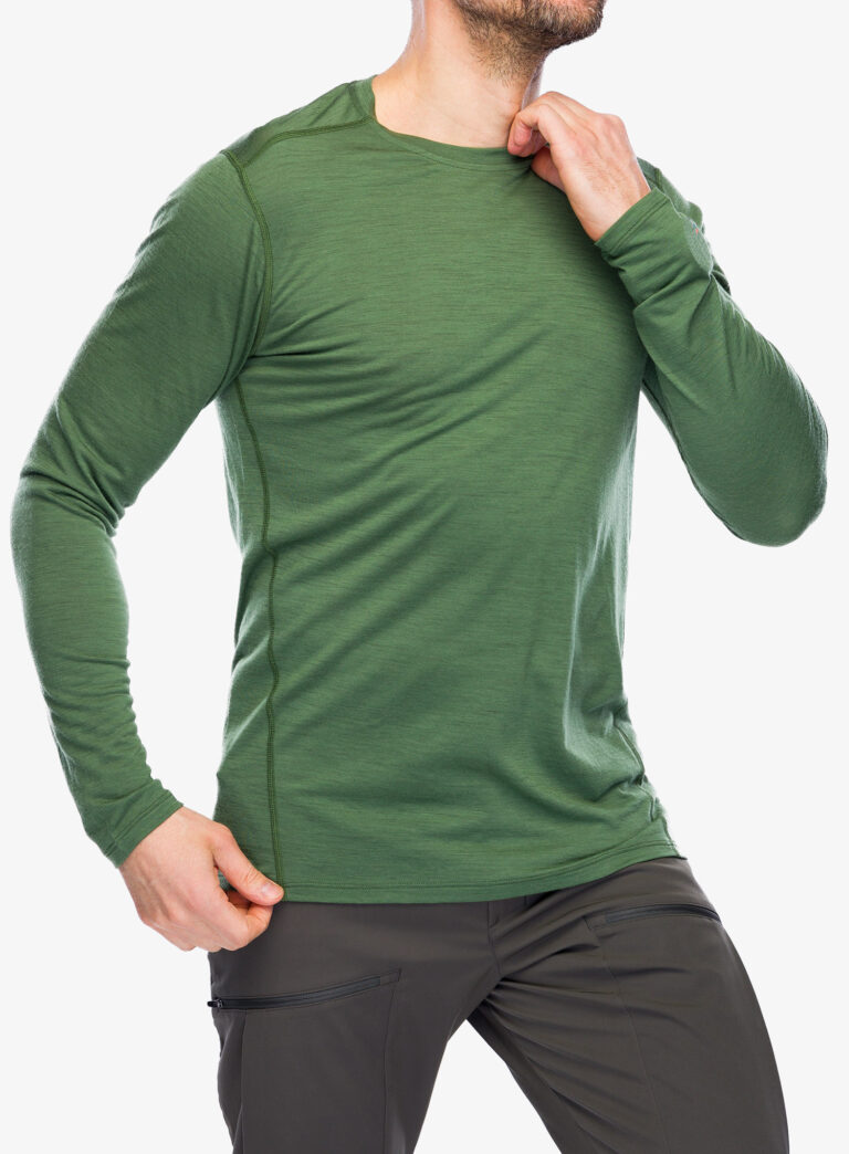 Cumpăra Bluza de corp Smartwool Classic Merino Base Layer LS Boxed - fern green