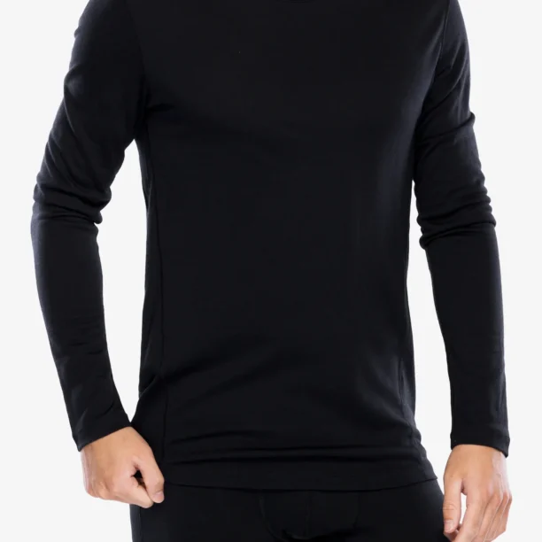 Bluza de corp Super.natural Arctic230 Ls - jet black