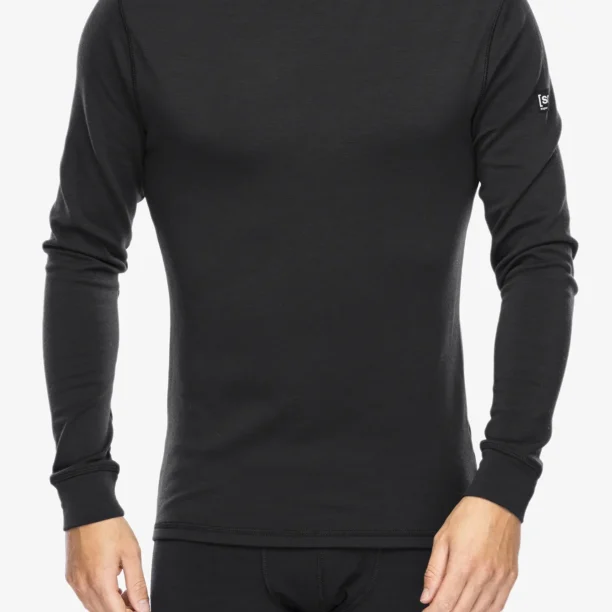 Bluza de corp Super.natural Hot 6 Pack Turtleneck - jet black