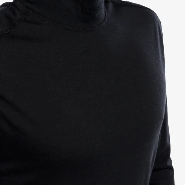 Original Bluza de corp Super.natural Tundra175 Turtleneck - jet black