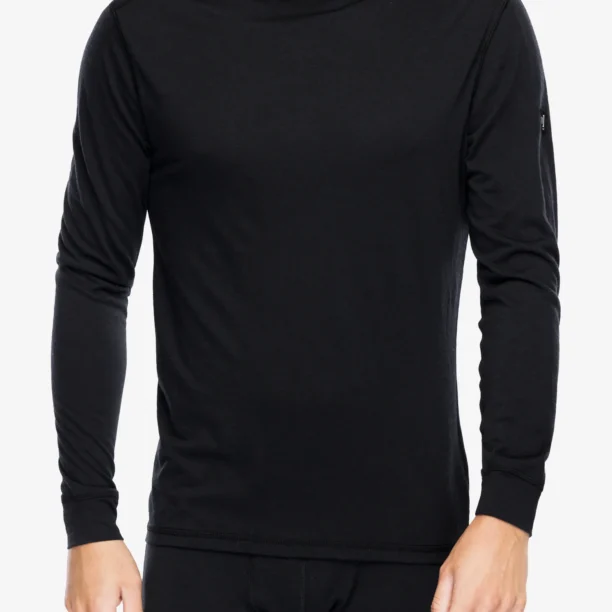 Bluza de corp Super.natural Tundra175 Turtleneck - jet black