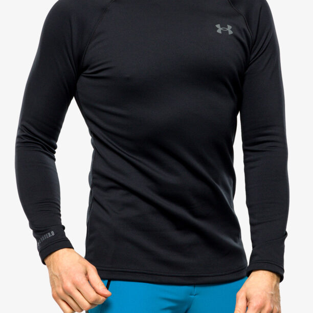 Bluza de corp Under Armour Packaged Base 3.0 Crew - black/pitch gray