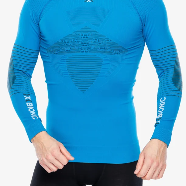 Bluza de corp X-Bionic Energizer 4.0 Shirt Round Neck - teal blue/anthracite