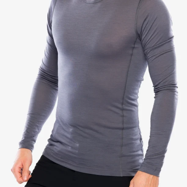 Cumpăra Bluza de corp adidas TERREX Xperior Merino 150 Long Sleeve - grey five