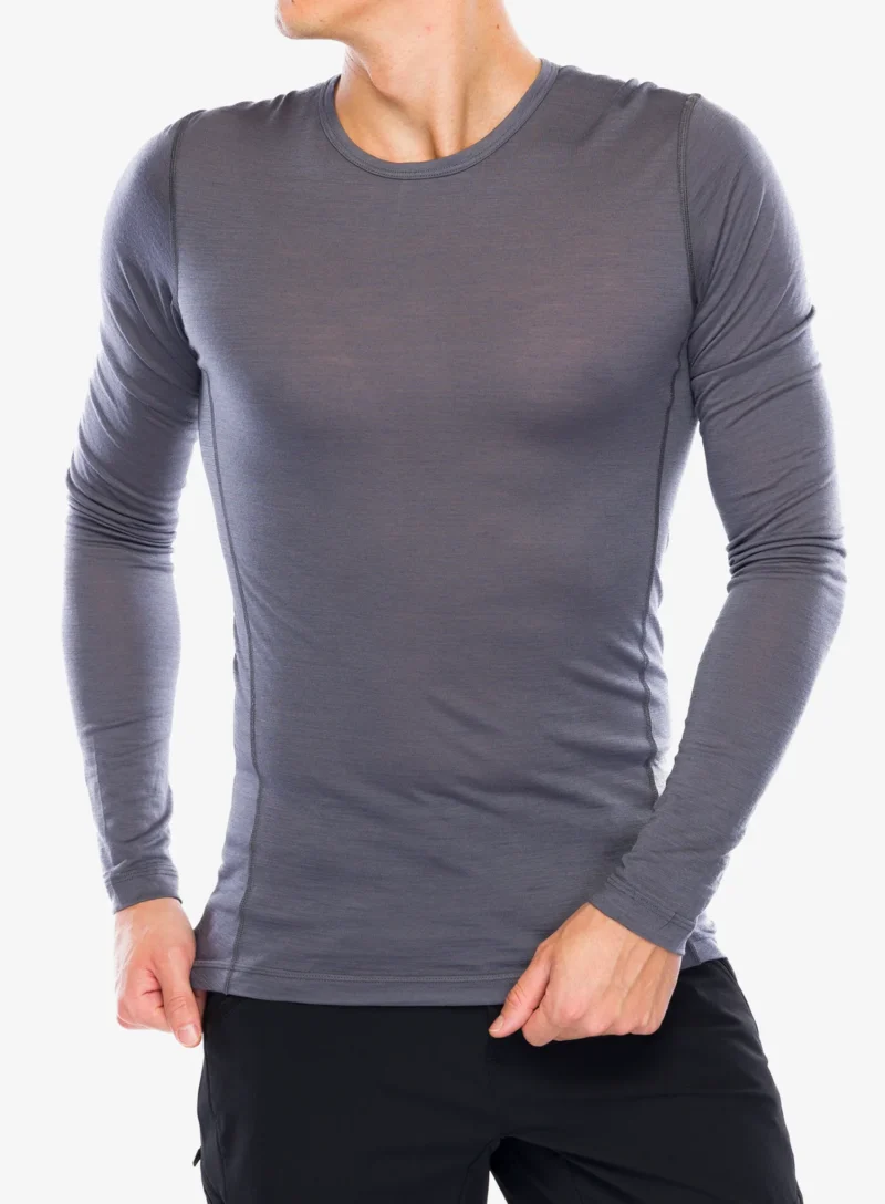 Bluza de corp adidas TERREX Xperior Merino 150 Long Sleeve - grey five