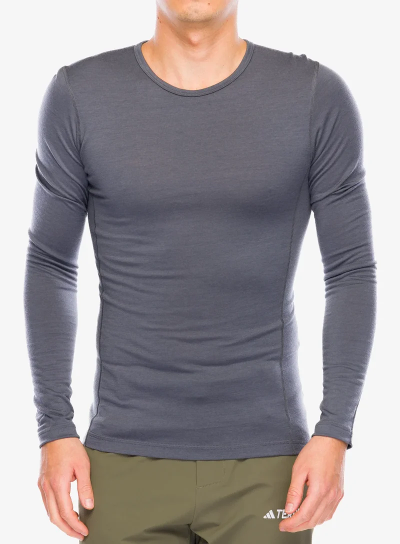 Bluza de corp adidas TERREX Xperior Merino 200 Baselayer LS - grey five