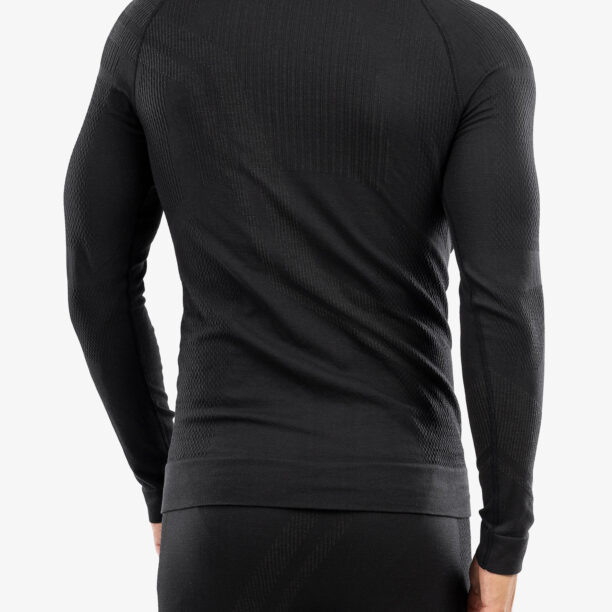 Bluza de corp barbati Brubeck Thermo Wool by Pustelnik - graphite preţ