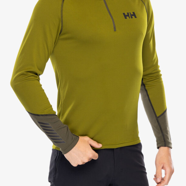 Bluza de corp barbati Helly Hansen LIFA Active 1/2 Zip - olive green