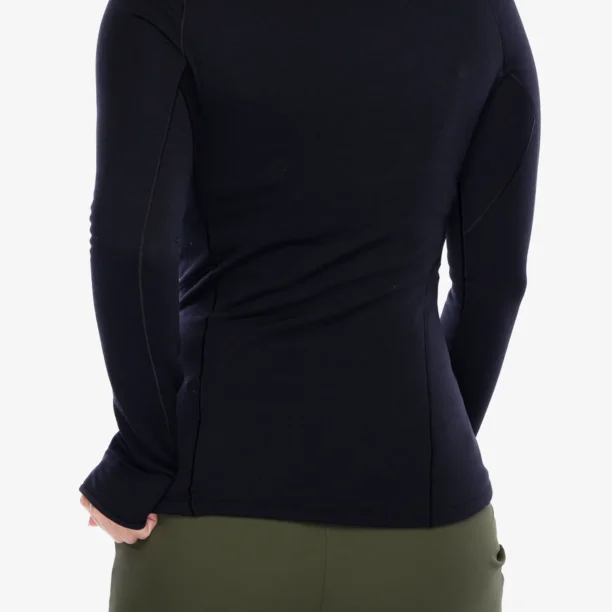 Bluza de corp femei Arcteryx Kyanite Baselayer Crew Neck - black preţ