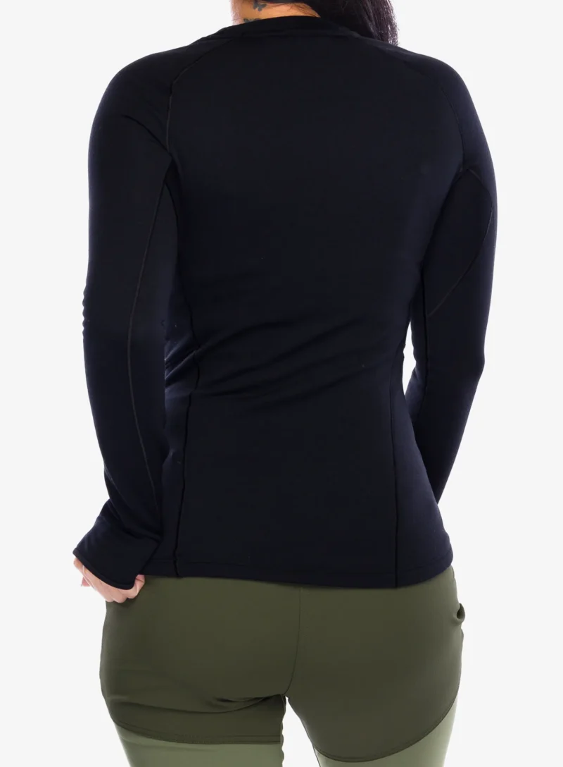 Bluza de corp femei Arcteryx Kyanite Baselayer Crew Neck - black preţ