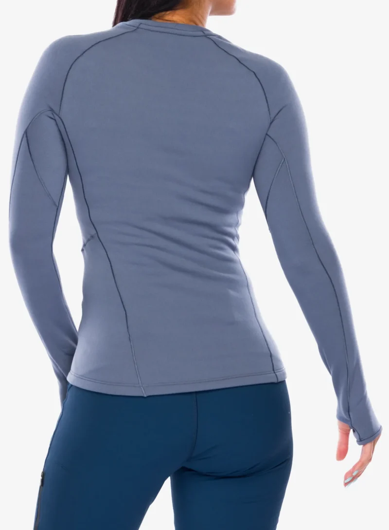 Preţ Bluza de corp femei Arcteryx Kyanite Baselayer Crew Neck - stratus